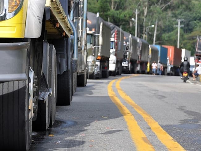 Mintransporte respondió a camioneros por restricción en Sogamoso tras cierre vía Bogotá-Villavo. Foto: Colprensa
