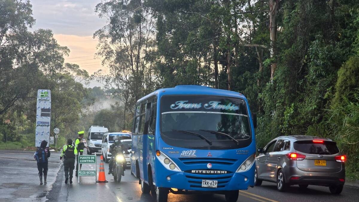 Más de 100 policías custodiarán la vía Panamericana en cierre y fin de año en el Cauca