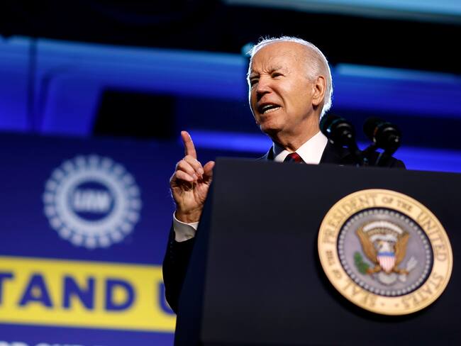 Joe Biden, presidente de Estados Unidos. Foto: EFE.