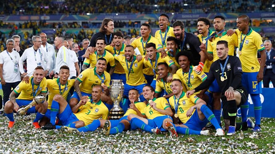 Brasil, campeón de la Copa América 2019. Venció a Perú 3-1. Foto: Getty Images