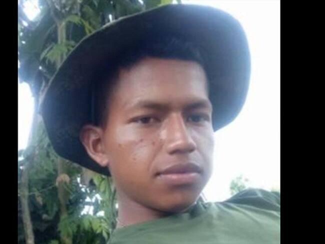 Brayan Javier Secue Ipia, excombatiente de las Farc asesinado . Foto: Cortesía