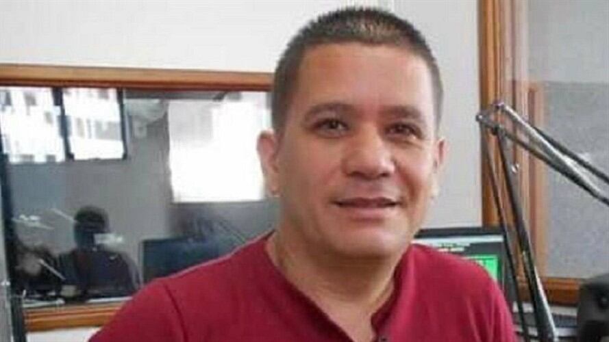 Locutor fallecido, Walter "El Pícolo" Rodríguez. Foto: Perfil de Facebook.