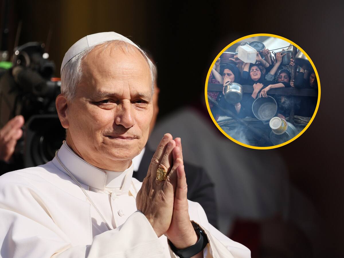 El papa pidió la entrada “urgente” de ayuda humanitaria en Gaza en conversación con Abas