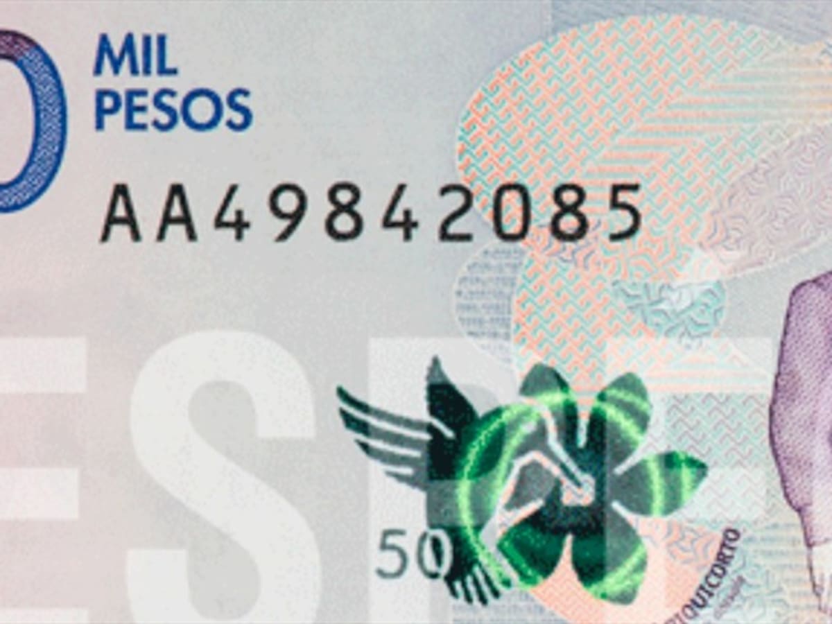 ¡Mucho cuidado! Revelan método con el que están falsificando billetes de $50.000