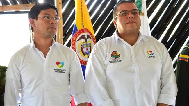 Gobernadores de Cauca y Nariño realizaron consejo de seguridad. Foto: Gobernación del Cauca
