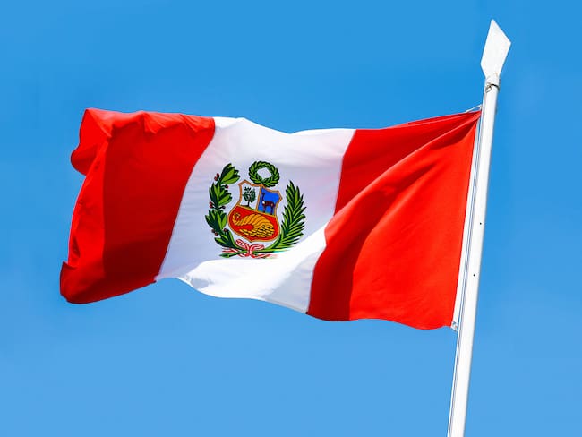 Bandera de Perú. Foto: Getty Images.