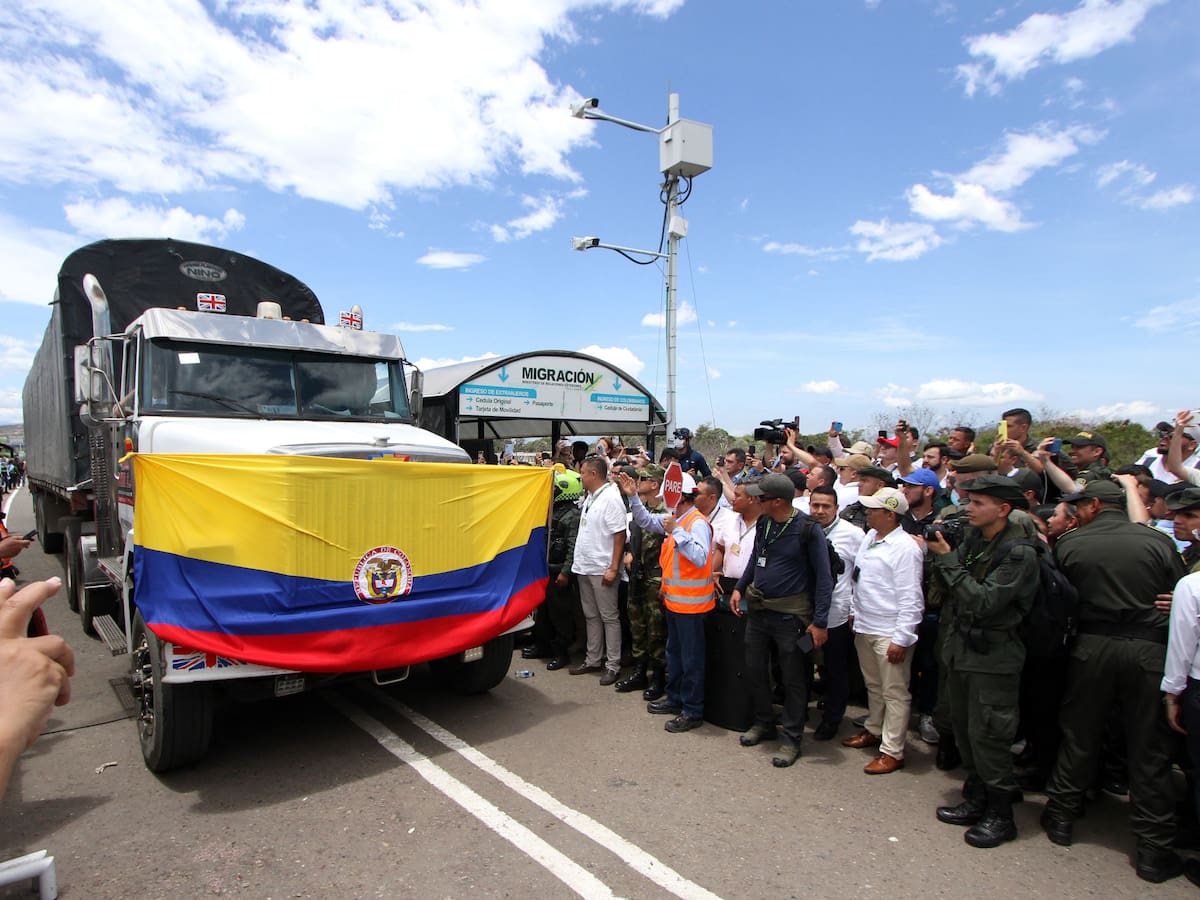 Un mes de reapertura de frontera Colombia y Venezuela: US$2,25 millones en comercio