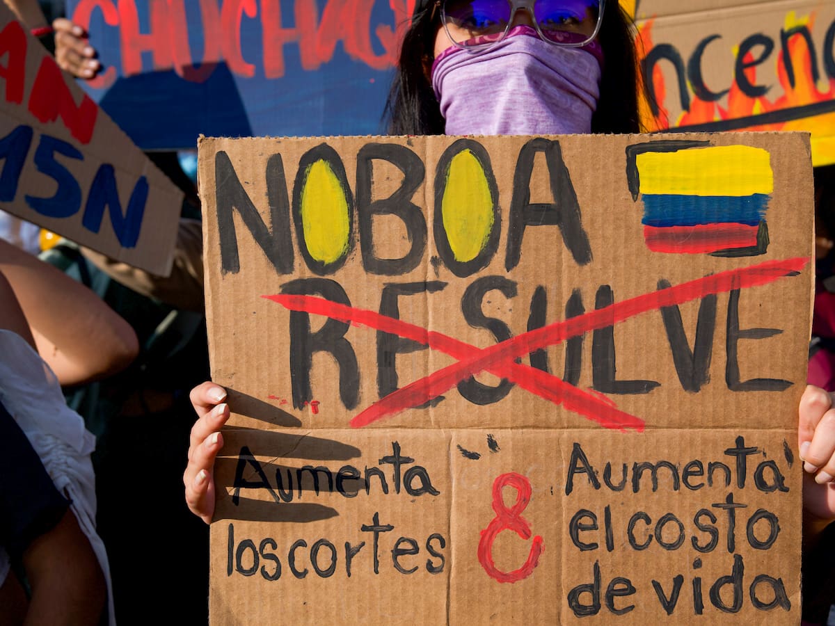 Sindicatos, indígenas y estudiantes de Ecuador protestaron contra el Gobierno de Noboa
