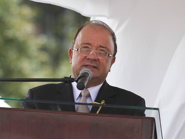 Luis Carlos Villegas, ministro de Defensa. Foto: Colprensa/Sofía Toscano