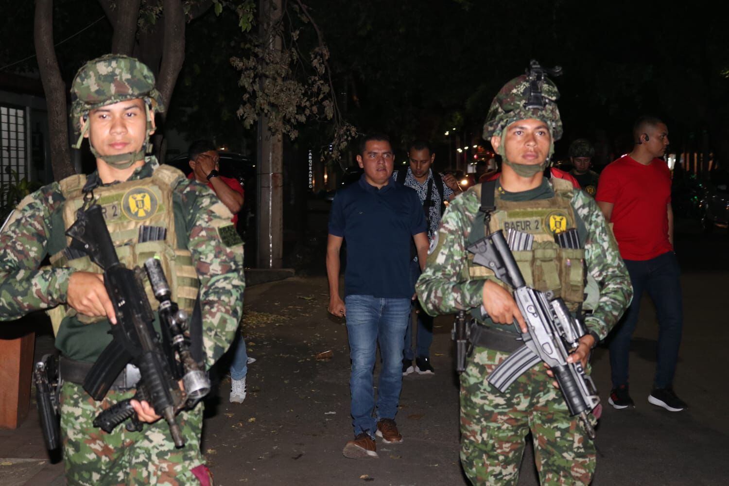 Militarizaron Caobos en Cúcuta. Foto: Ejército Nacional.
