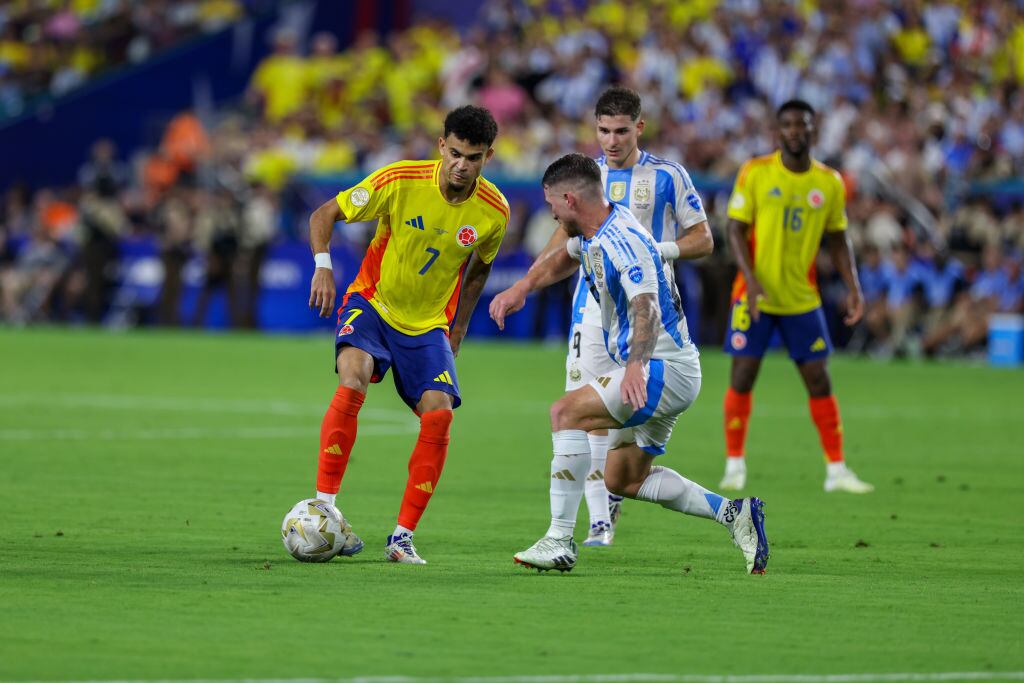 Colombia vs. Argentina. Foto: Getty Images