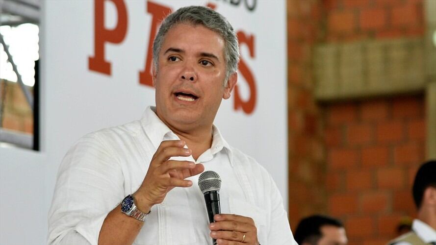 El presidente Iván Duque afirmó que el reto más grande del país es evitar que las organizaciones ilegales sigan secuestrando mientras negocian. Foto: Colprensa