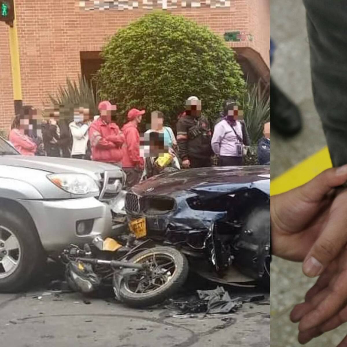 A la cárcel los sujetos que fueron arrollados tras hurtar a un hombre en Bogotá