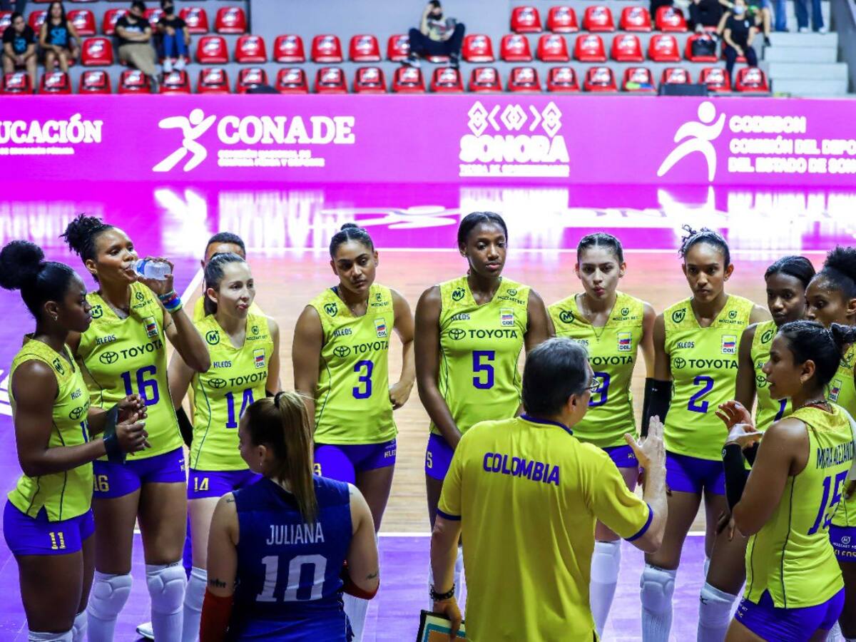 Colombia quedó subcampeona de la Copa Panamericana de voleibol