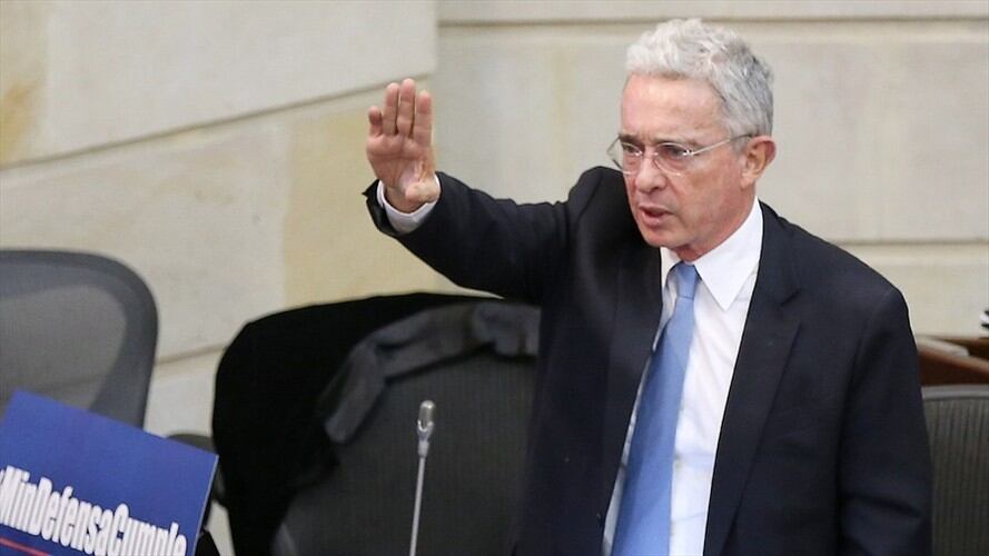 Álvaro Uribe alcanza cifra histórica de impopularidad. Foto: Colprensa