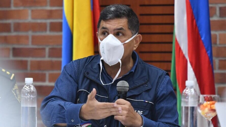 El mandatario está a la espera de los resultados de la prueba PCR que confirmen si contrajo o no el virus. . Foto: Alcaldía de Cali