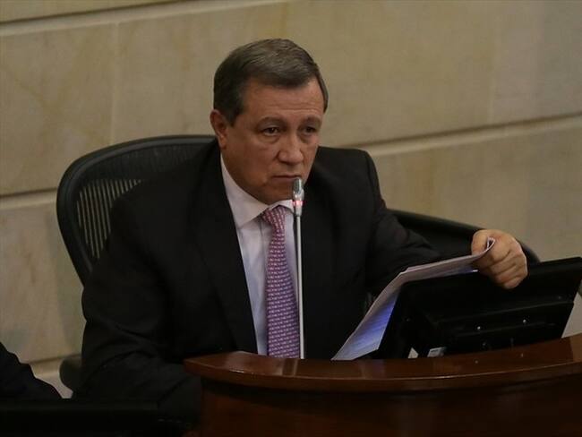 El presidente del Congreso, Ernesto Macías, debió radicar la tutela ante el Consejo Seccional de la Judicatura de Cundinamarca. Foto: Colprensa