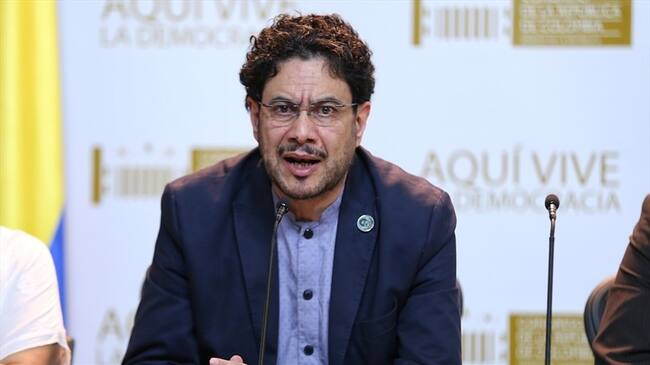 El senador del Polo Democrático, Iván Cepeda, criticó el apoyo de la Fiscalía a la tutela del expresidente Álvaro Uribe. Foto: Colprensa / ÁLVARO TAVERA