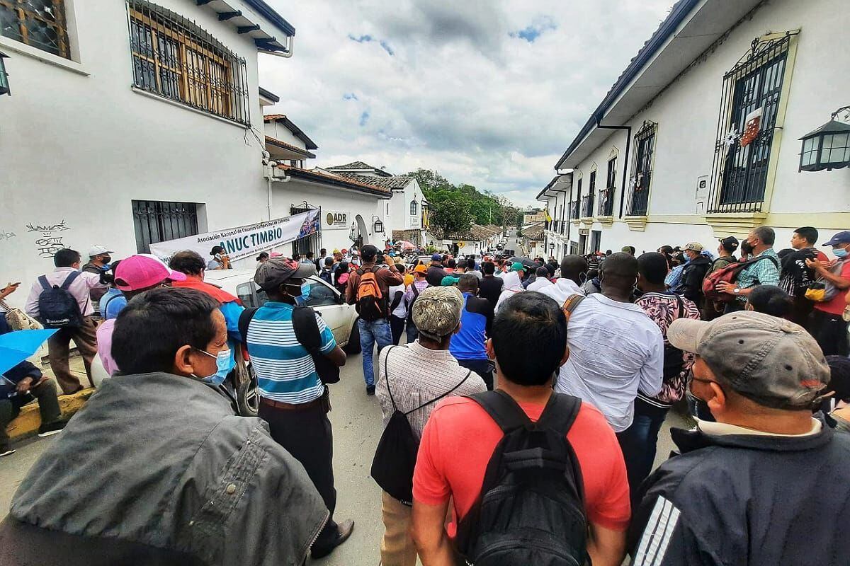 Imagen de referencia. Varios integrantes de la organización se han tenido que trasladar de zona. Crédito: Anuc Cauca