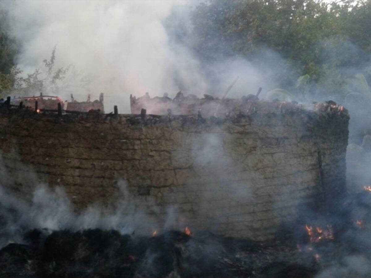 Incendio destruyó dos centros ceremoniales indígenas de la Sierra Nevada de Santa Marta