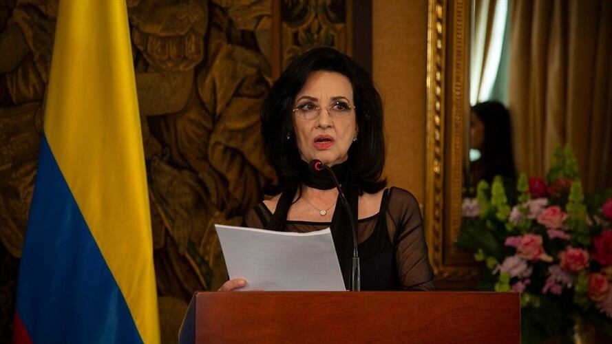 La canciller Claudia Blum presentó su carta de renuncia en las últimas horas, la cual será aceptada por el presidente Iván Duque. Foto: Colprensa / EXTERNO