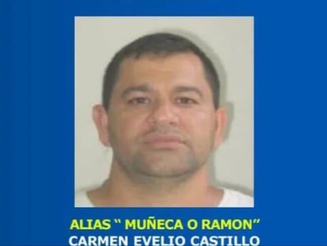 Carmen Evelio Castillo Carrillo, alias ‘Muñeca’ - Archivo