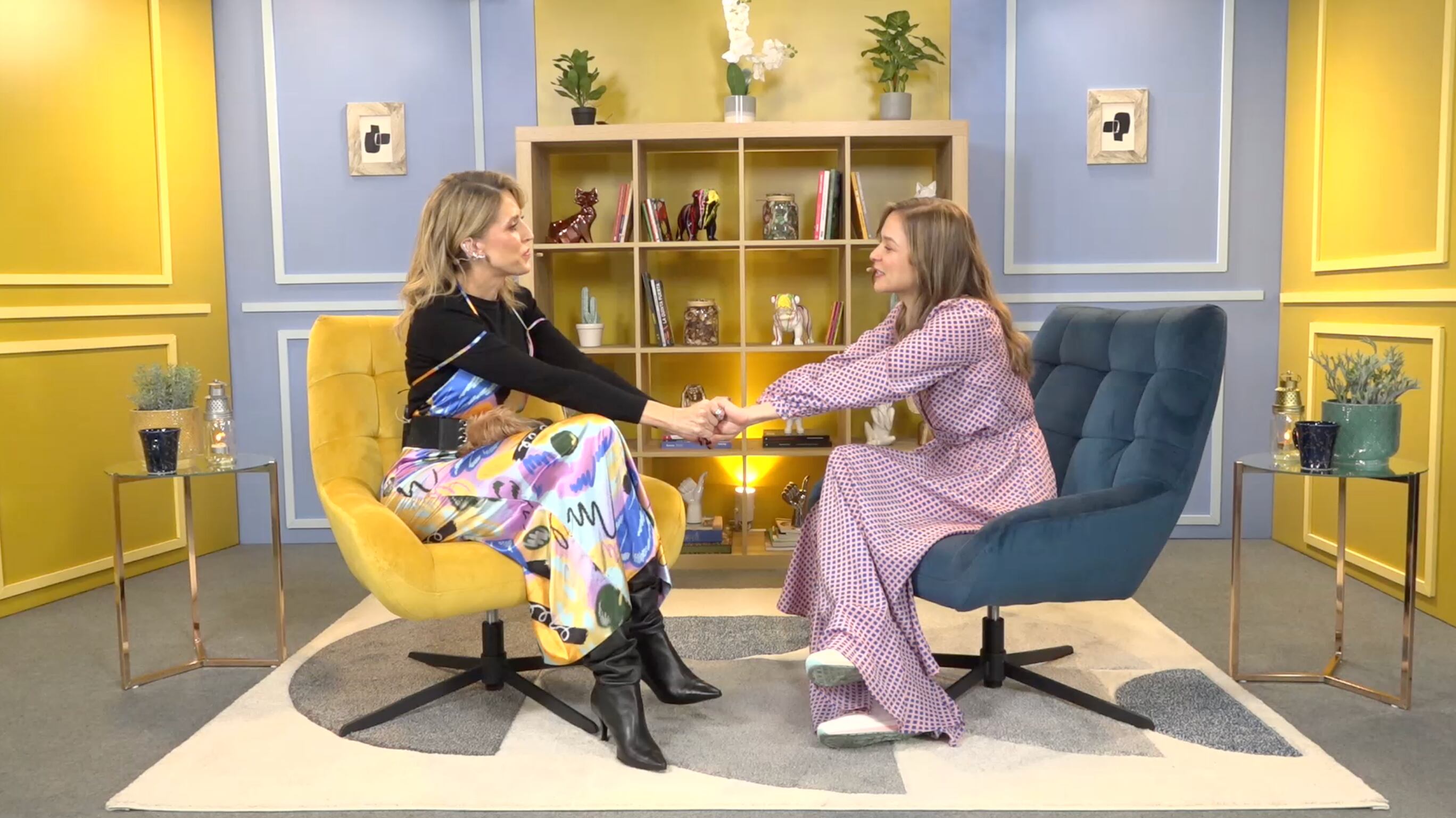 Alejandra Azcárate y Pilar Mejía