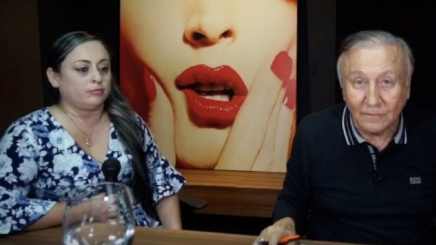 Rodolfo Hernández y Juan Carlos Cárdenas. . Foto:Tomada de Facebook Live.