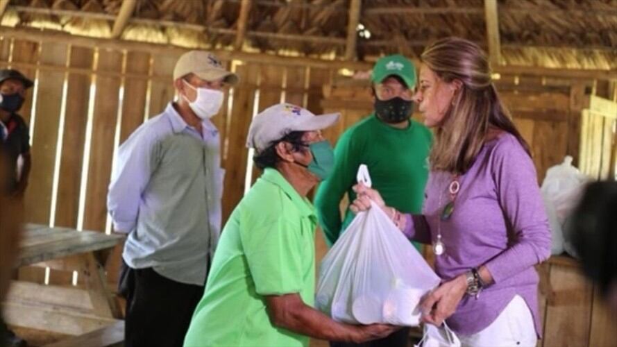 La vicepresidente respondió a las críticas por medio de su cuenta de Twitter. Foto: Twitter: @RoyBarreras