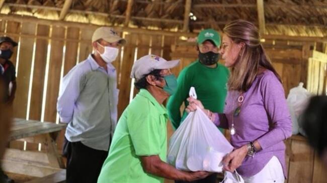 La vicepresidente respondió a las críticas por medio de su cuenta de Twitter. Foto: Twitter: @RoyBarreras