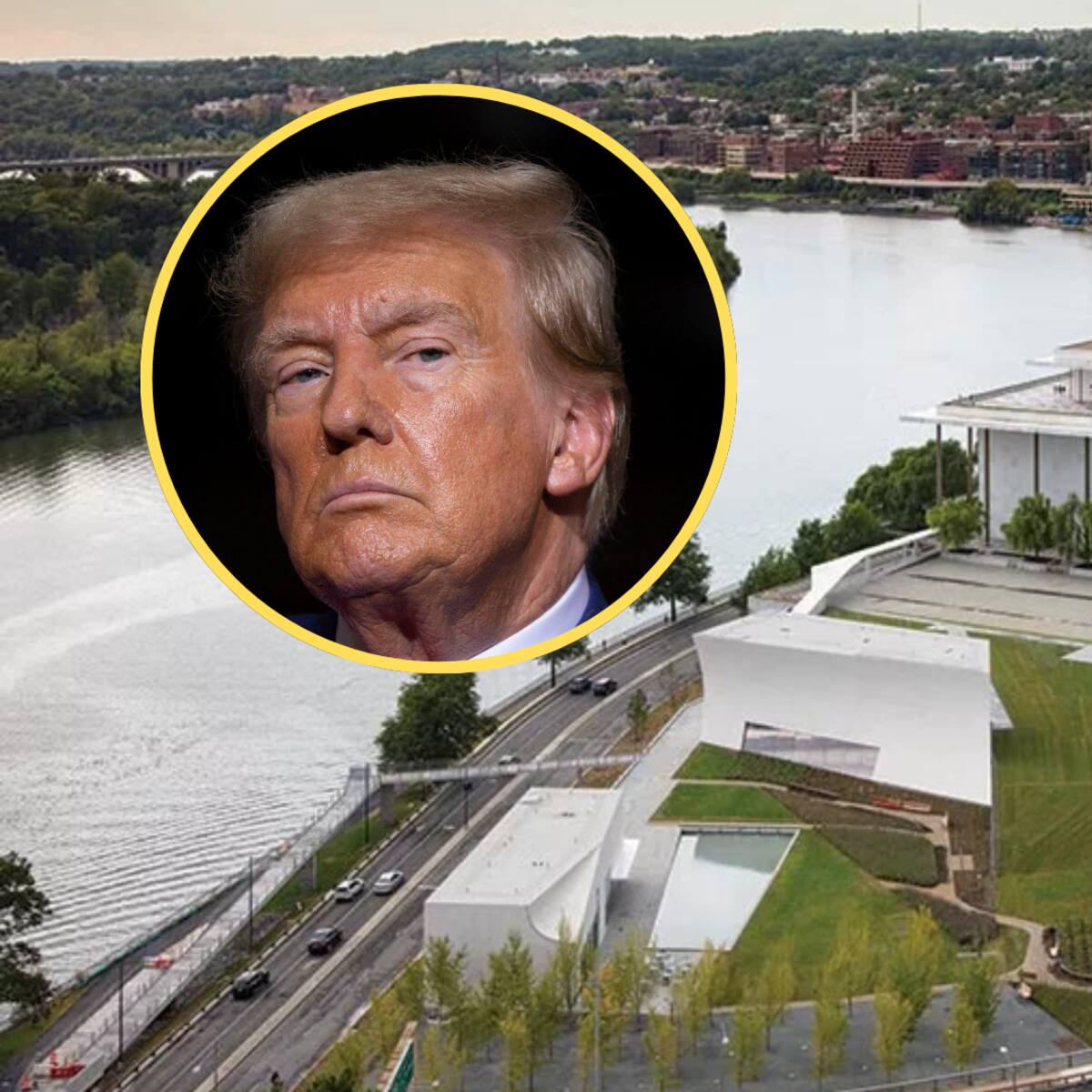 El Kennedy Center, famoso centro cultural en Washington, fue rebautizado como “Trump-Kennedy Center”