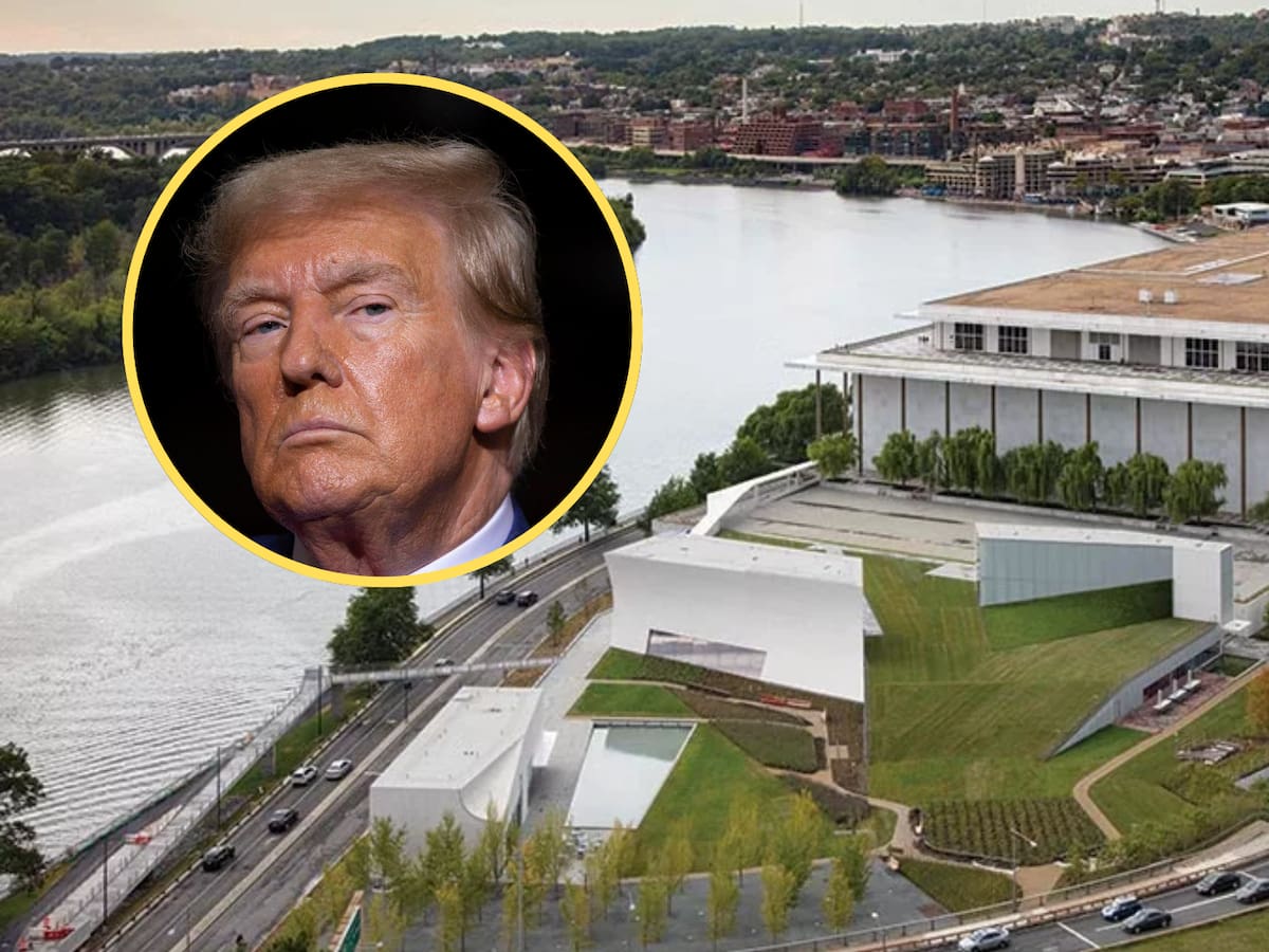 El Kennedy Center, famoso centro cultural en Washington, fue rebautizado como “Trump-Kennedy Center”