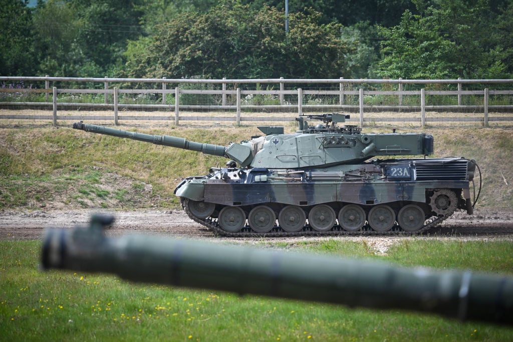 Tanques Leopard. Foto: Getty