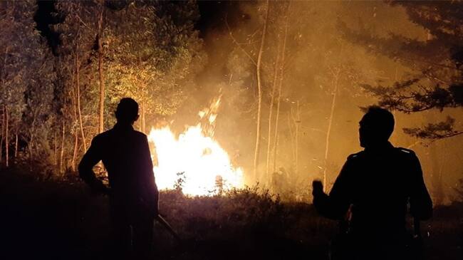 Foto: Bomberos del departamento de Boyacá.. Foto: