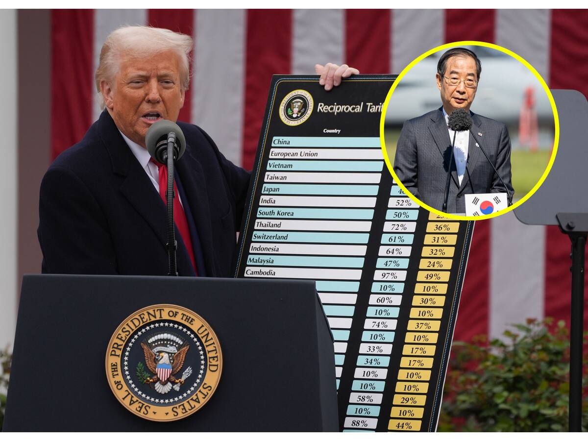 Trump habló con el presidente surcoreano sobre los aranceles y “pago” por seguridad