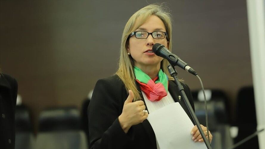 Carmen Ligia Valderrama Rojas, superintendente de Transporte. Foto: Colprensa