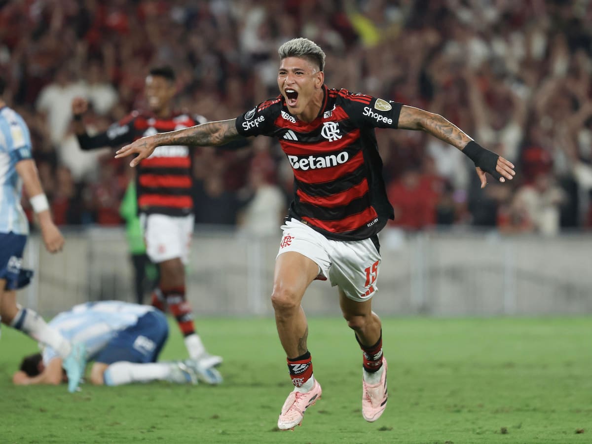 Con gol de Jorge Carrascal, Flamengo derrotó 1-0 a Racing en semifinales de la Copa Libertadores