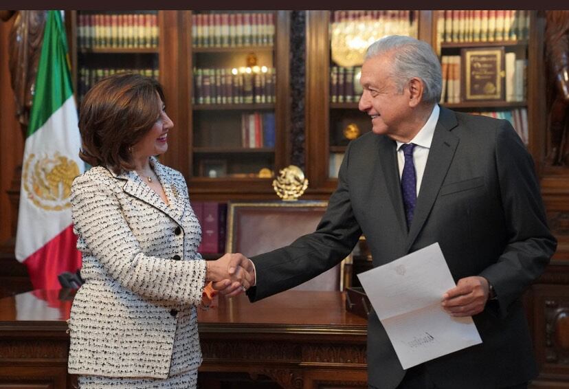 Ángela Mercedes Ospina, embajadora de Colombia en México. Foto: Cancillería