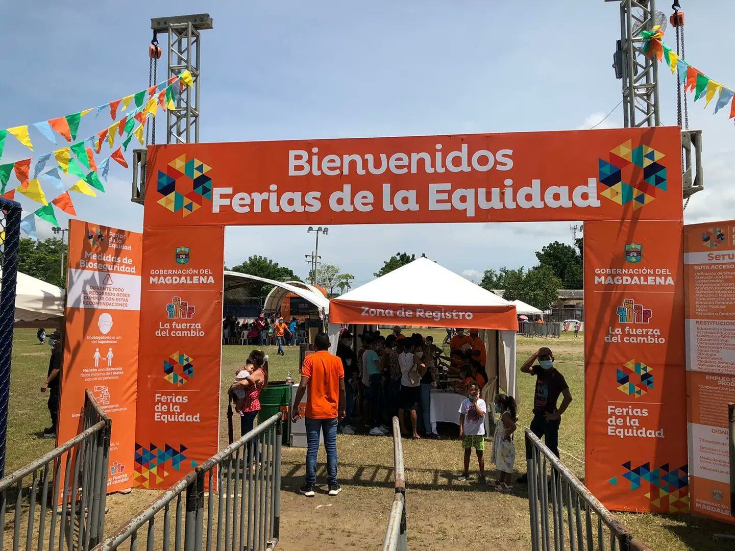 Ferias  de la Equidad/ Archivo Gobernación del Magdalena