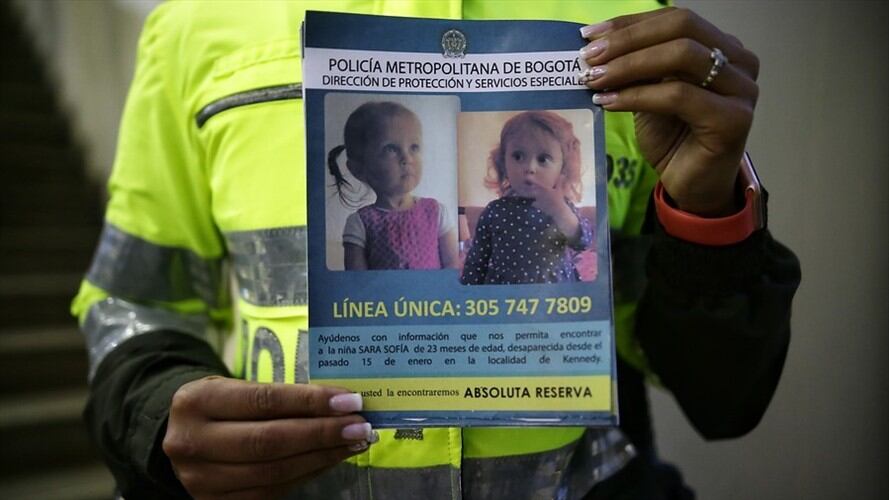 Críticas de la Fiscalía en caso de Sara Sofía Galván. Foto: Colprensa