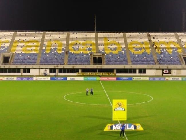 Estadio Barrancabermeja . Foto:Suministrada.