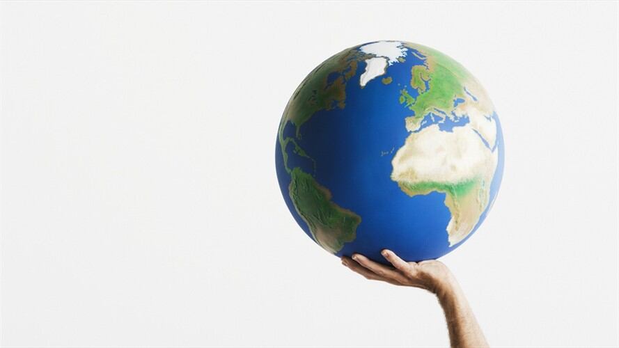 Nada bueno espera a la humanidad tanto en el caso de su ascenso como en el caso de una caída y algunos activistas ya han pintado un mapamundi para cada uno de los casos.. Foto: Getty Images