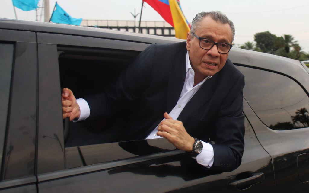 Jorge Glas. (Photo by Gerardo Menoscal/Agencia Press South/Getty Images)