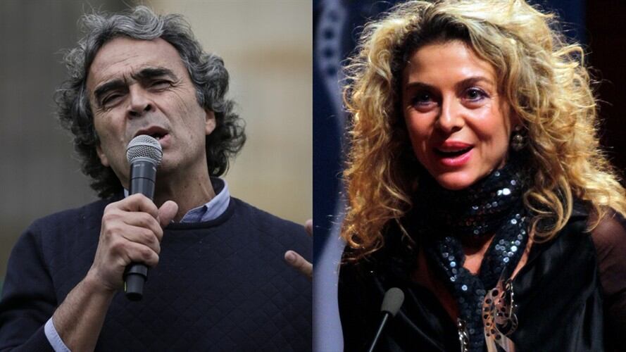 Margarita Rosa De Francisco le recordó a Sergio Fajardo su polémica con Hidroituango. Foto: Colprensa – Mauricio Alvarado – Sergio Acero