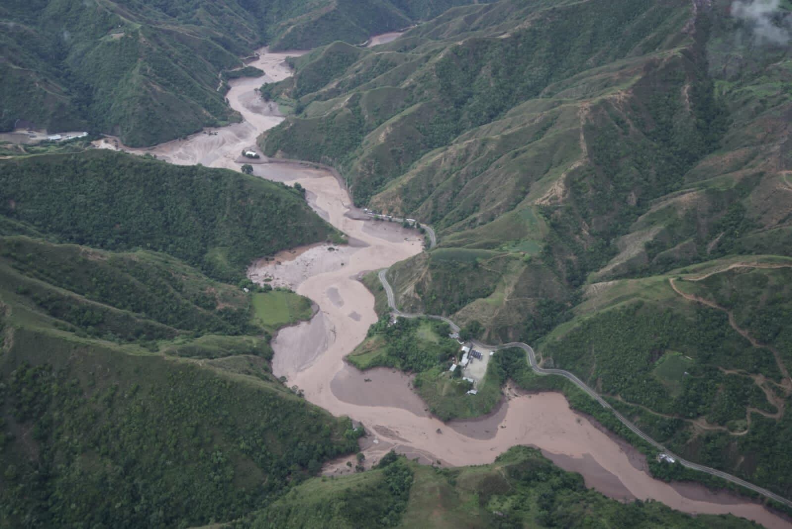 Avalancha en Ábrego. Foto: Proporcionada por Audrey Carrillo