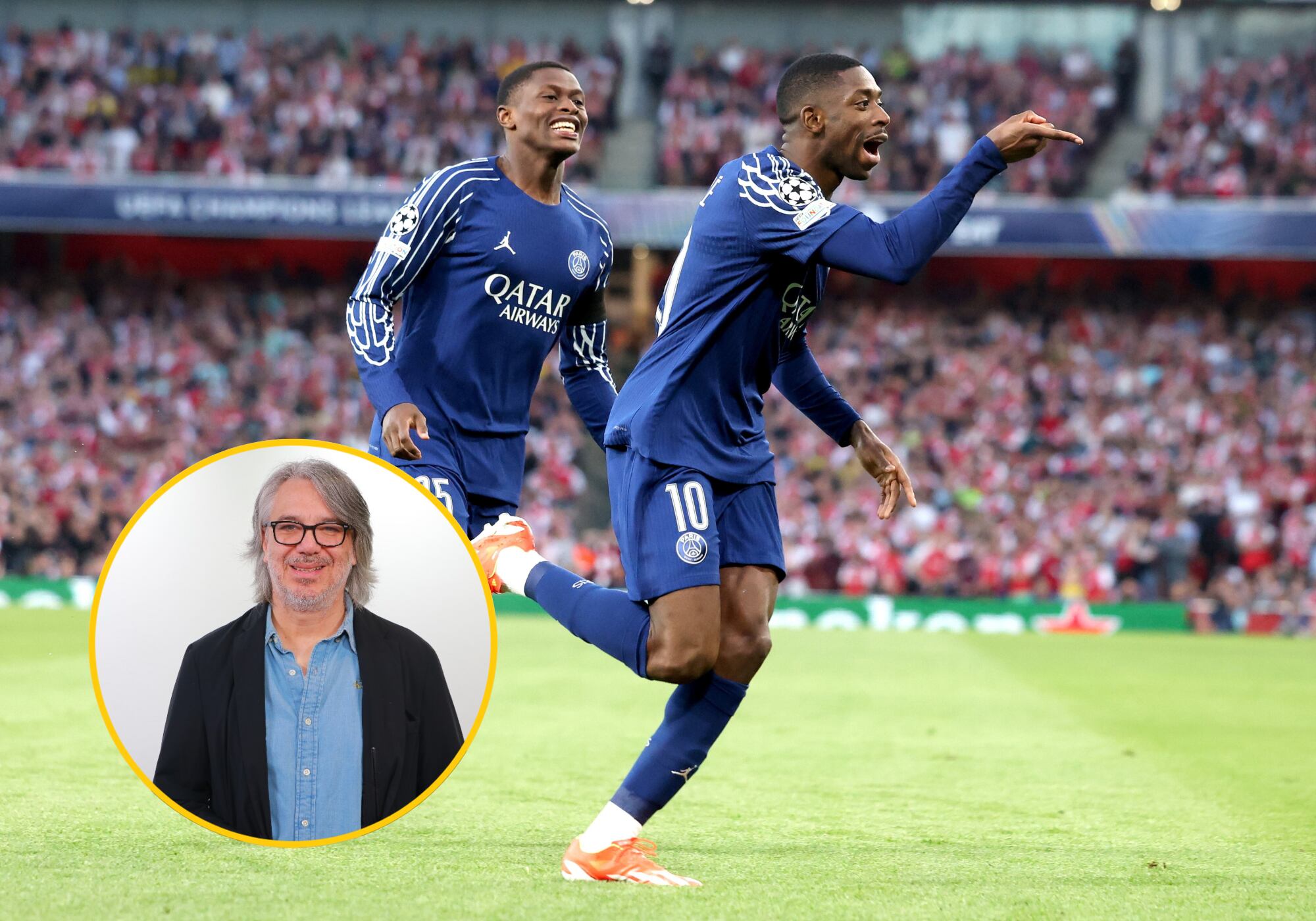 Narración de Martin. Foto: EFE/ W Radio