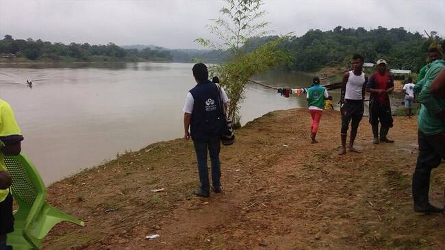 Defensoría solicitó protección para 700 familias indígenas confinadas en Bajo Baudó / imagen de referencia. Foto: Colprensa