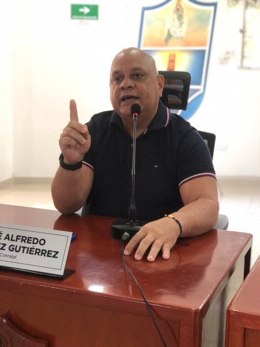 Concejal José Alfredo 'El Cura' Ordoñez/ Concejo de Santa Marta