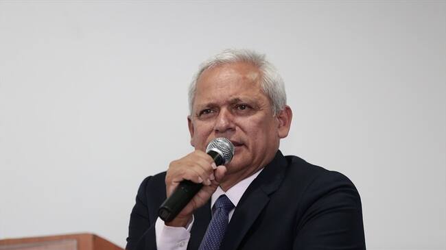 El presidente del Partido Conservador, Hernán Andrade, aseguró que de esta forma la colectividad queda satisfecha en su relación con el Gobierno Nacional . Foto: Colprensa