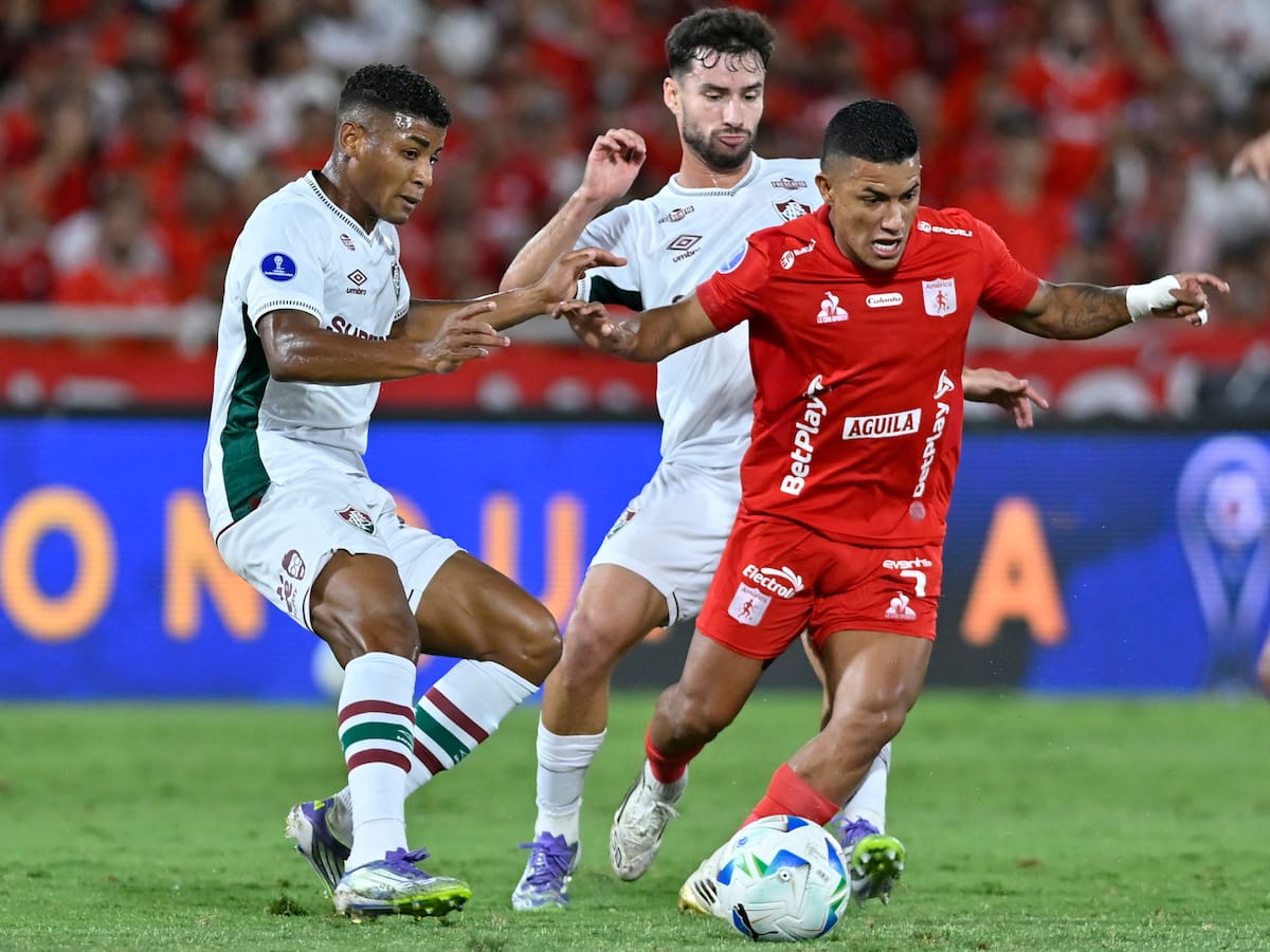 América de Cali perdió 1 - 2 ante Fluminense en la ida de los octavos de la Copa Sudamericana